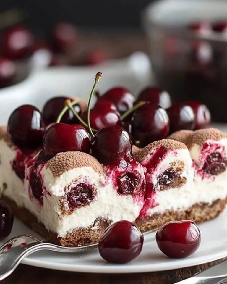 Cherry Amaretto Tiramisu