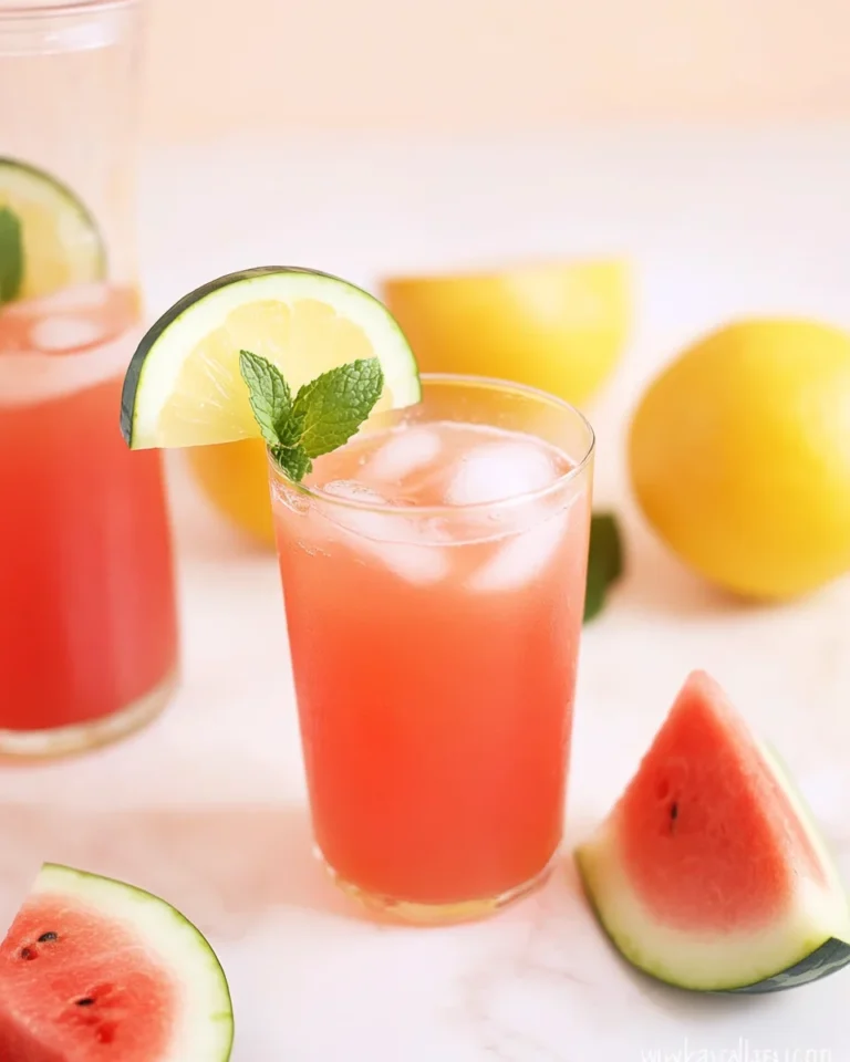 Copycat Chick-fil-A Watermelon Mint Lemonade