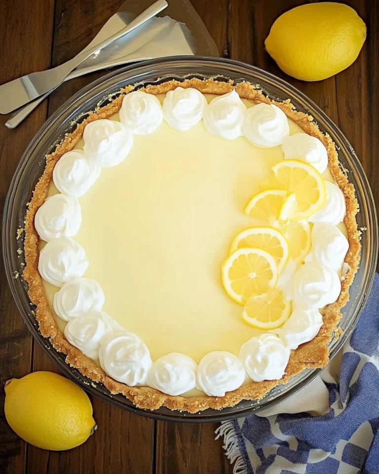 Easy Lemon Cream Pie