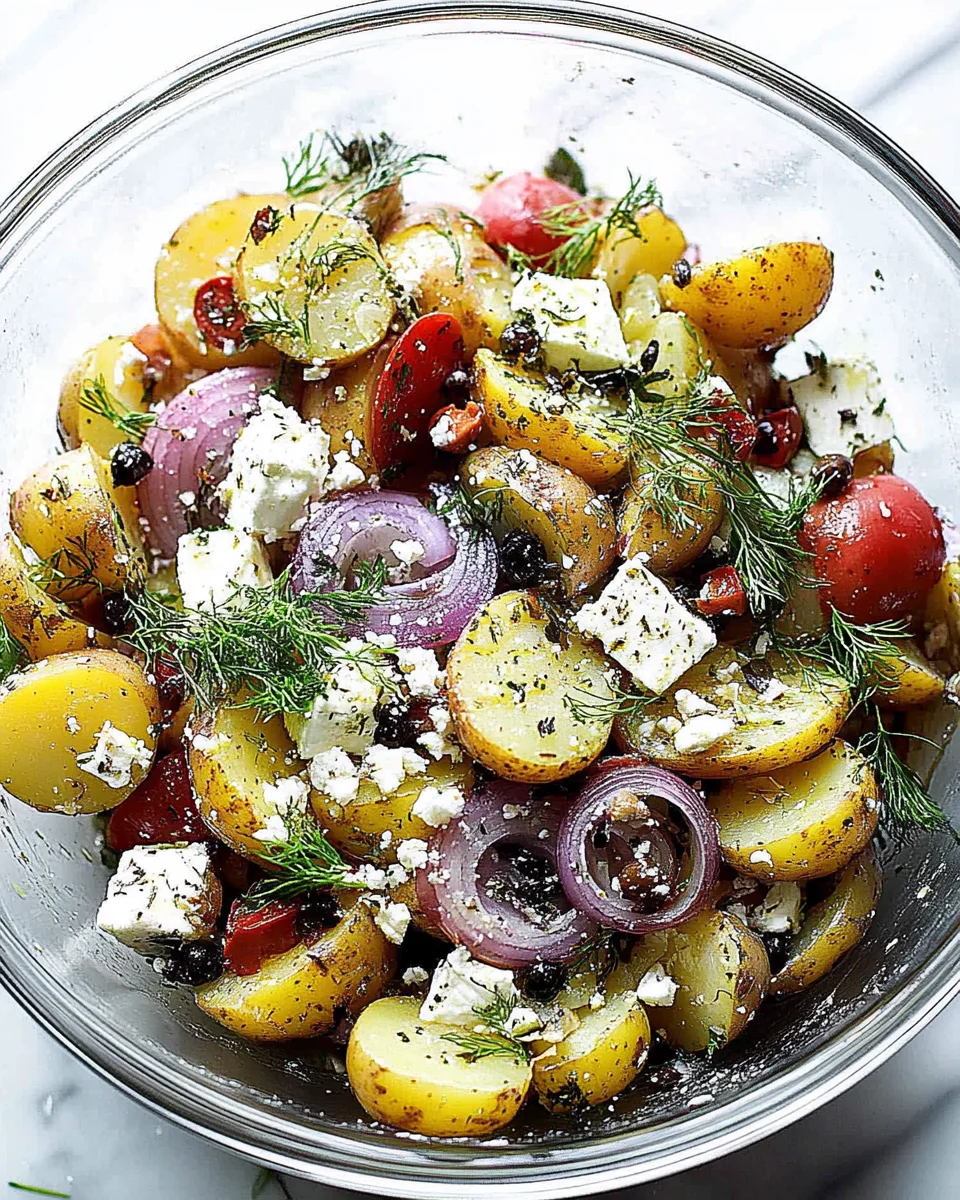 Greek Potato Salad Recipe