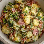 Lemon Pepper Smashed Potato Salad