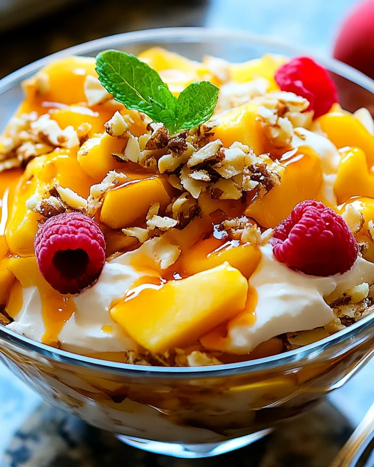 Millionaire Peach Salad Recipe