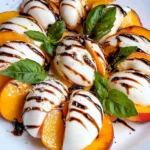 Peach Caprese Salad