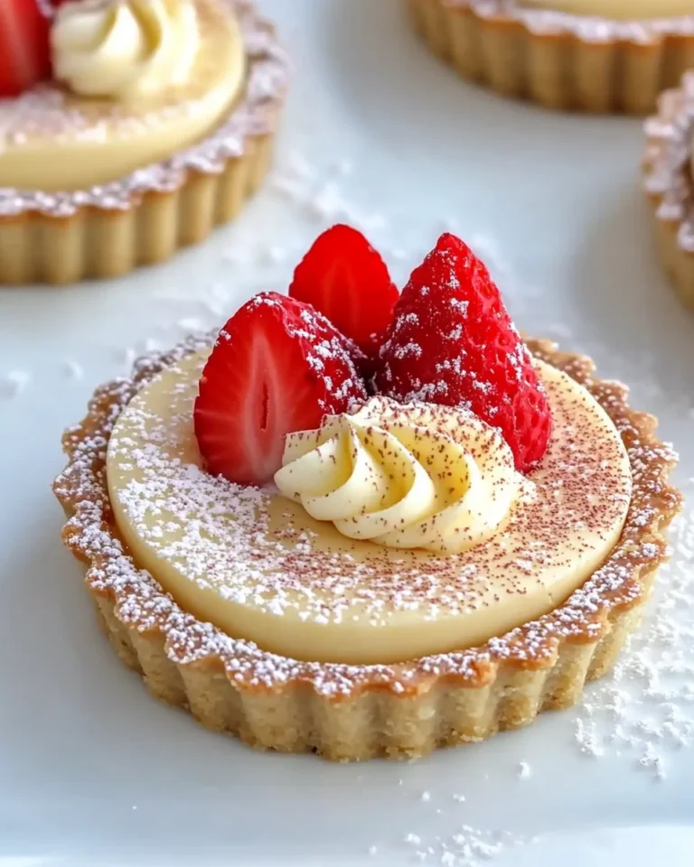 Rich White Chocolate Mousse Tart
