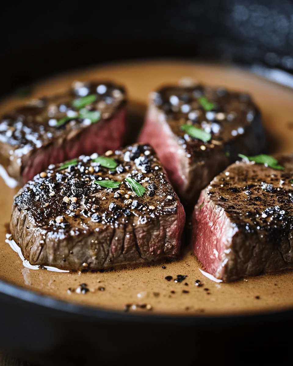 Steak au Poivre