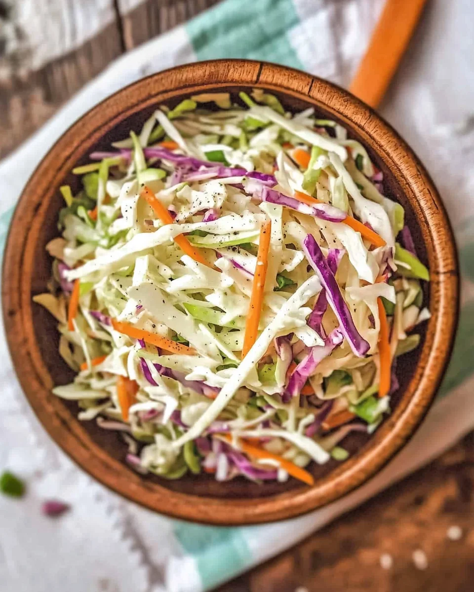 Sweet and Tangy Coleslaw Recipe