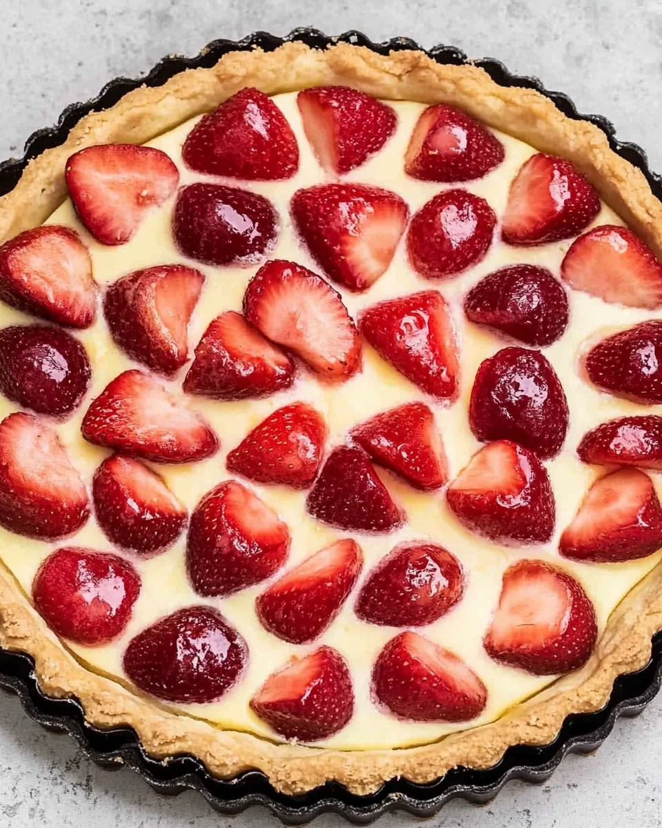 Tarte aux Fraises