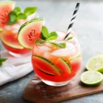 WATERMELON LIME GIN AND TONIC