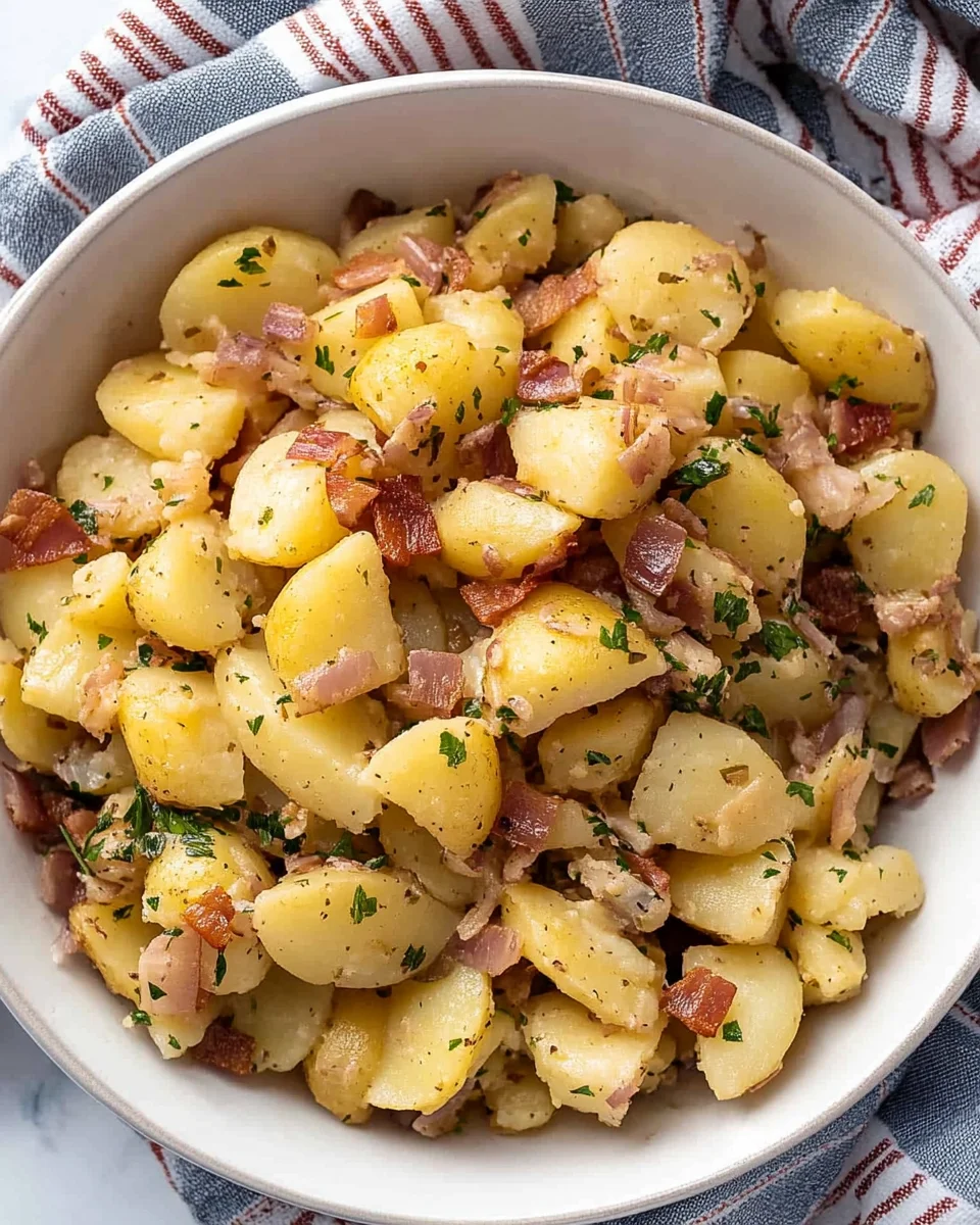 Warm German Potato Salad
