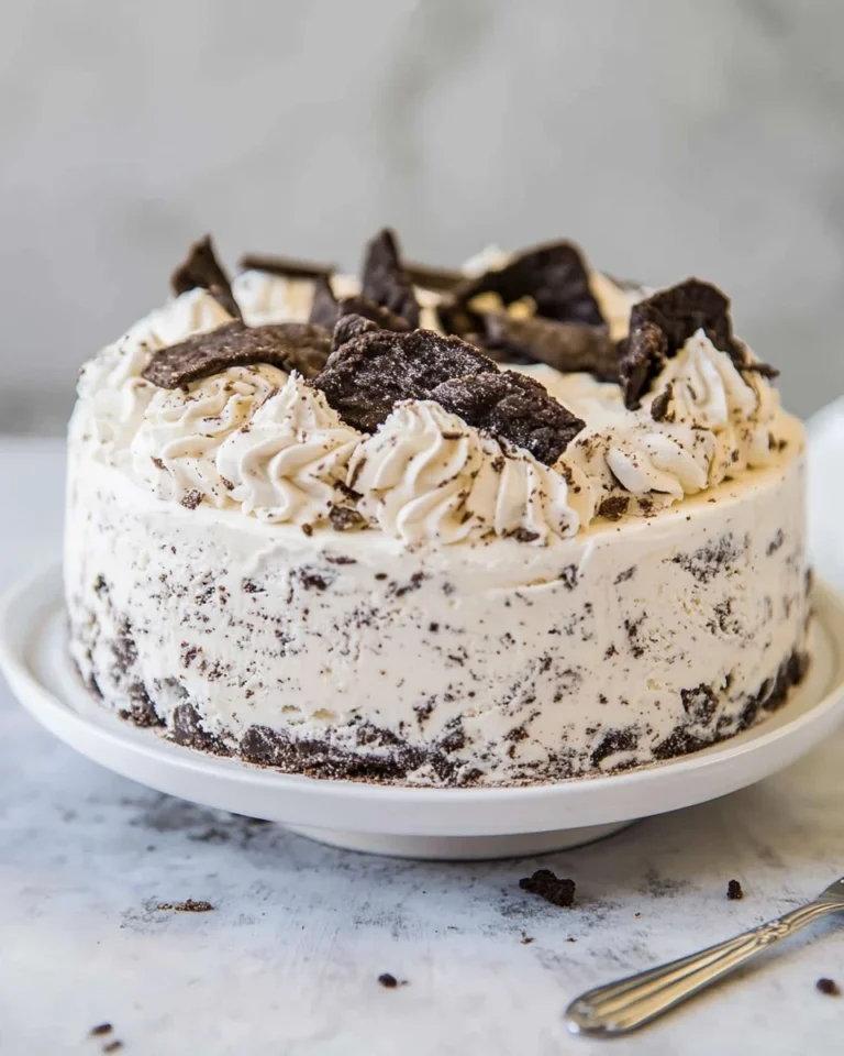 Cookies and Cream Ice Cream Cake