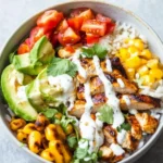 Grilled Chicken Burrito Bowls