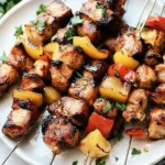 Hawaiian Chicken Skewers