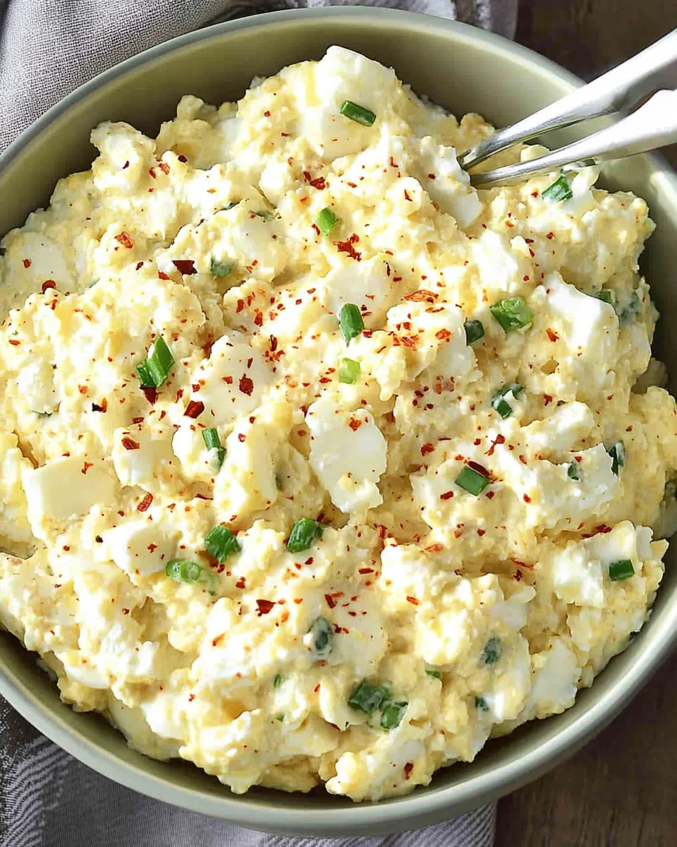 Simple Cottage Cheese Egg Salad