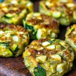 Zucchini Garlic Bites
