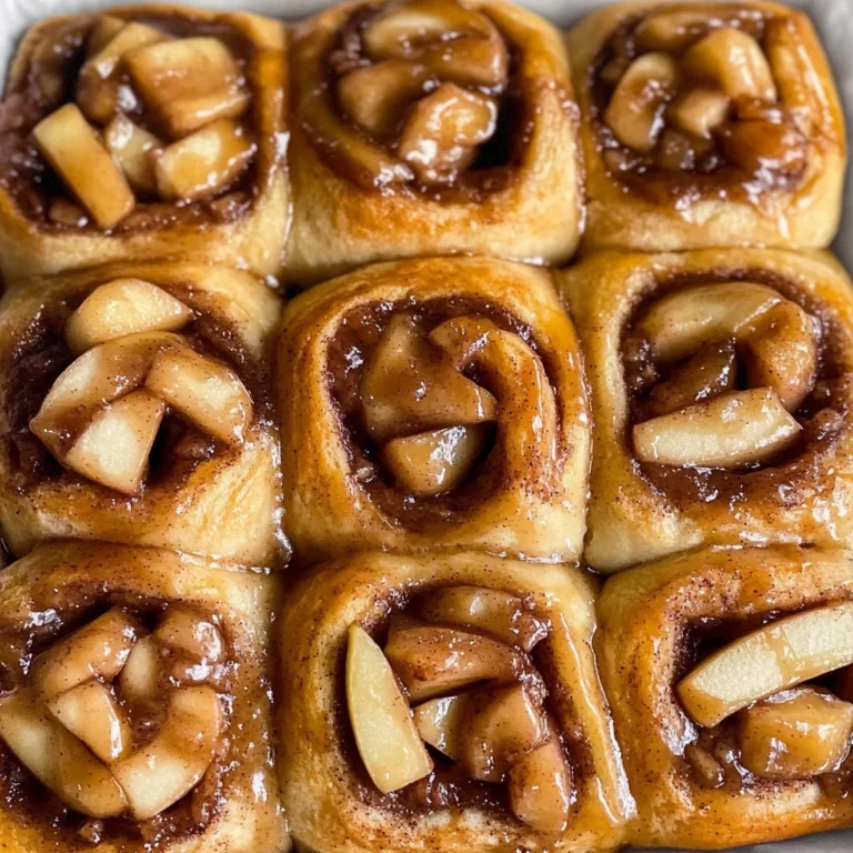 Apple Pie Cinnamon Rolls