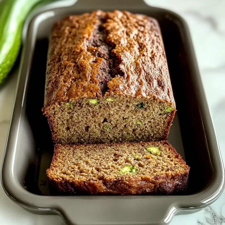 Best Homemade Zucchini Bread with Brown Sugar