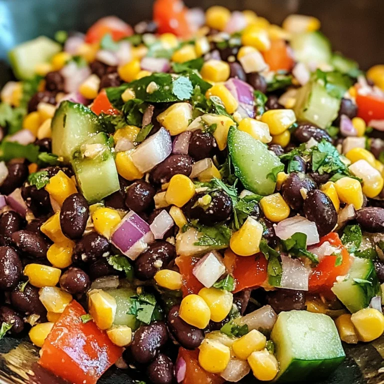Black Bean Corn Salad Recipe