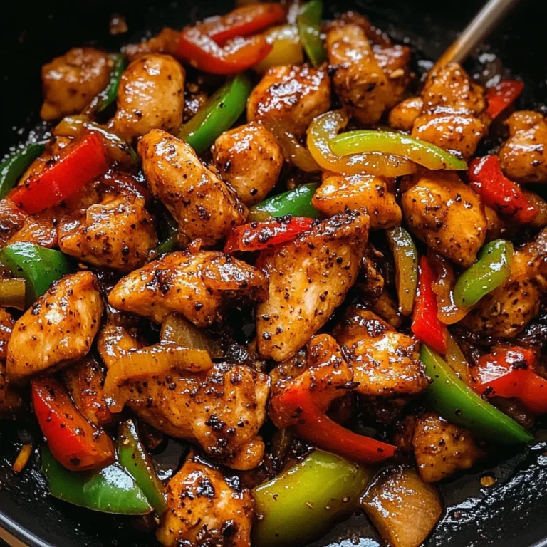 Black Pepper Chicken