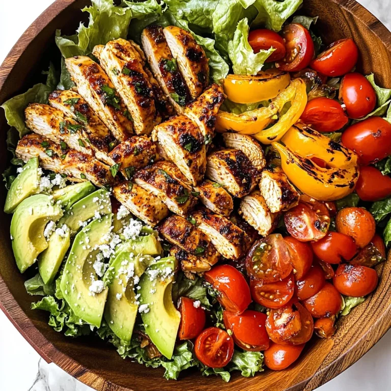 Chicken Fajita Salad