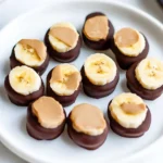 Chocolate Peanut Butter Banana Bites