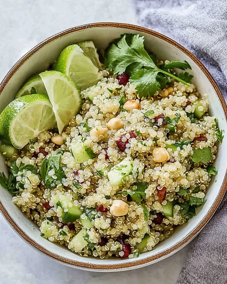 Cilantro Lime Quinoa Salad