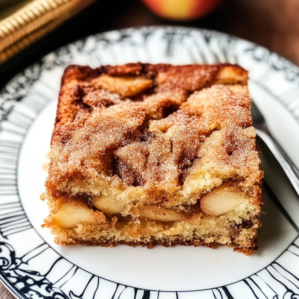 Cinnamon Apple Cake