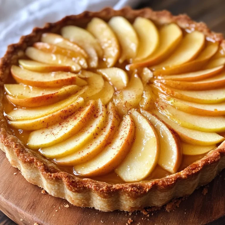 Classic Tarte aux Pommes (French Apple Tart)
