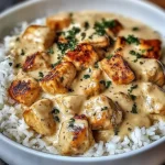 Creamy Chicken and Rice Bowl