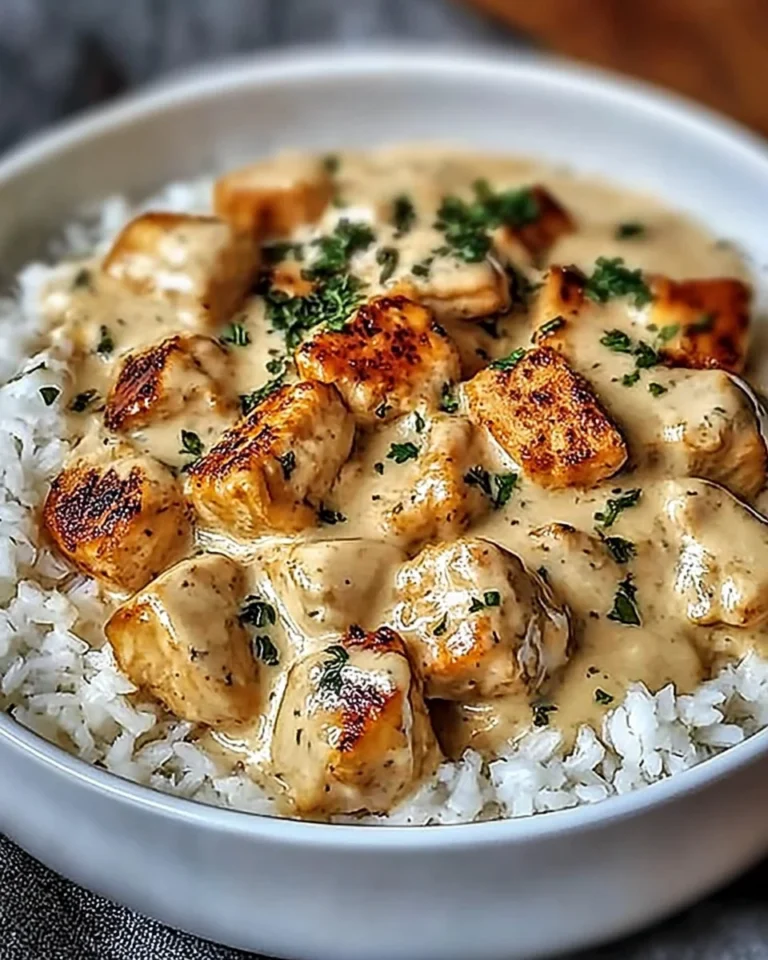 Creamy Chicken and Rice Bowl