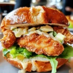 Crispy Chicken Caesar Sandwich