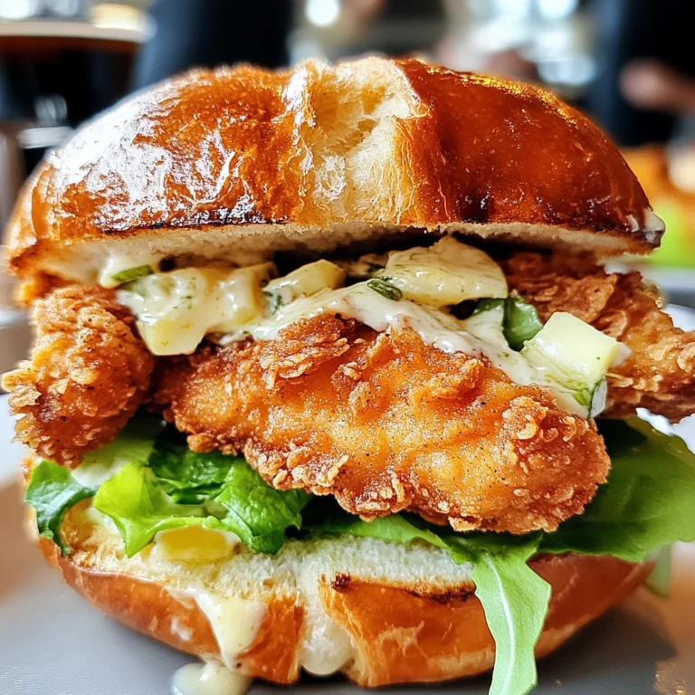 Crispy Chicken Caesar Sandwich