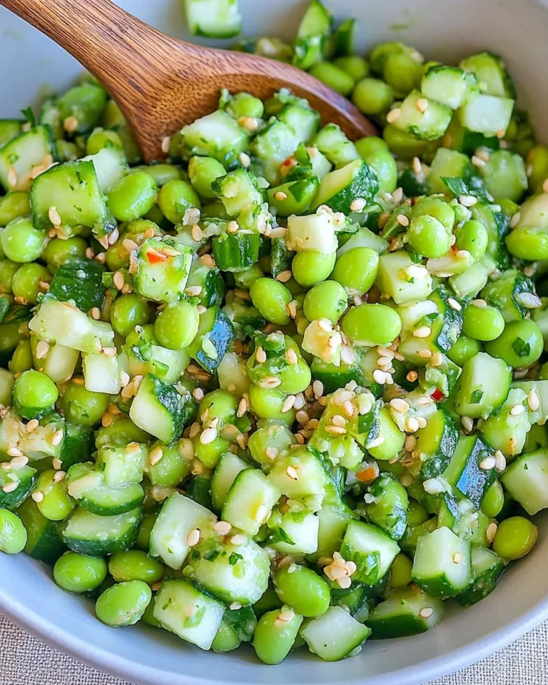 Cucumber Edamame Salad