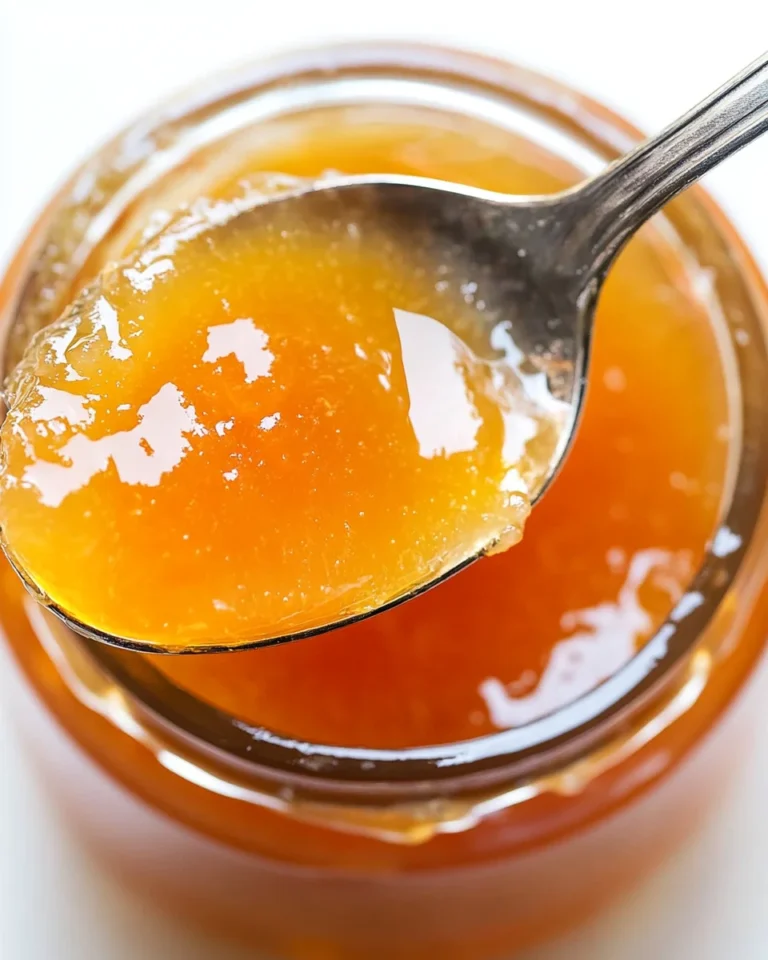 French Peach Jam Recipe