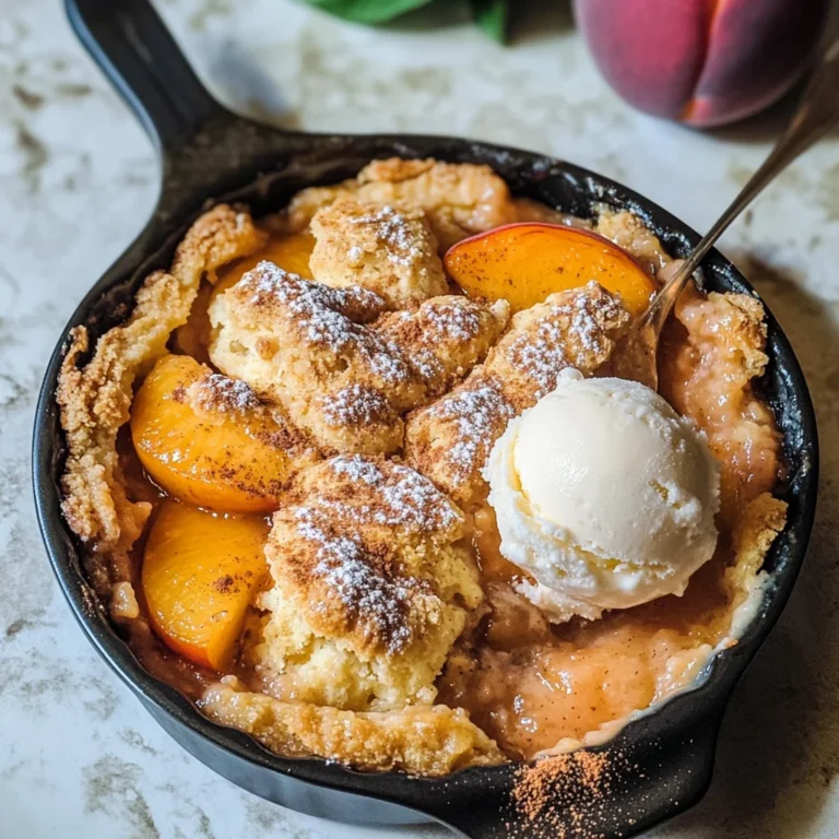 Gramma's Peach Cobbler