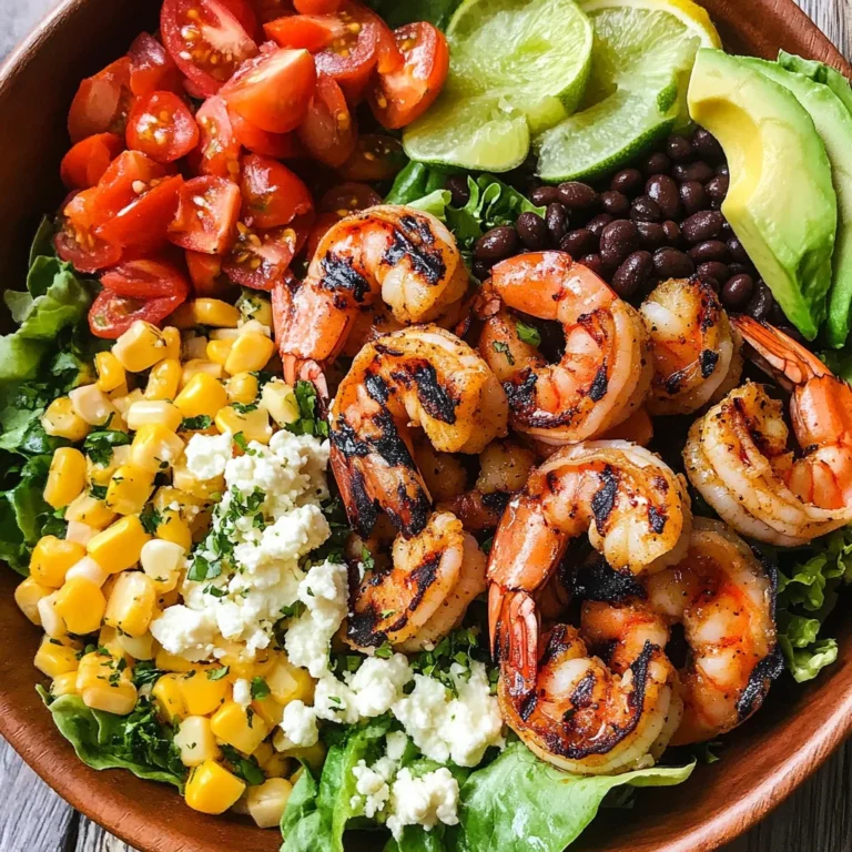 Grilled Mexican Shrimp Salad