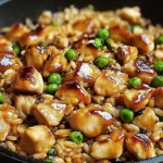 Hibachi Chicken and Rice Skillet