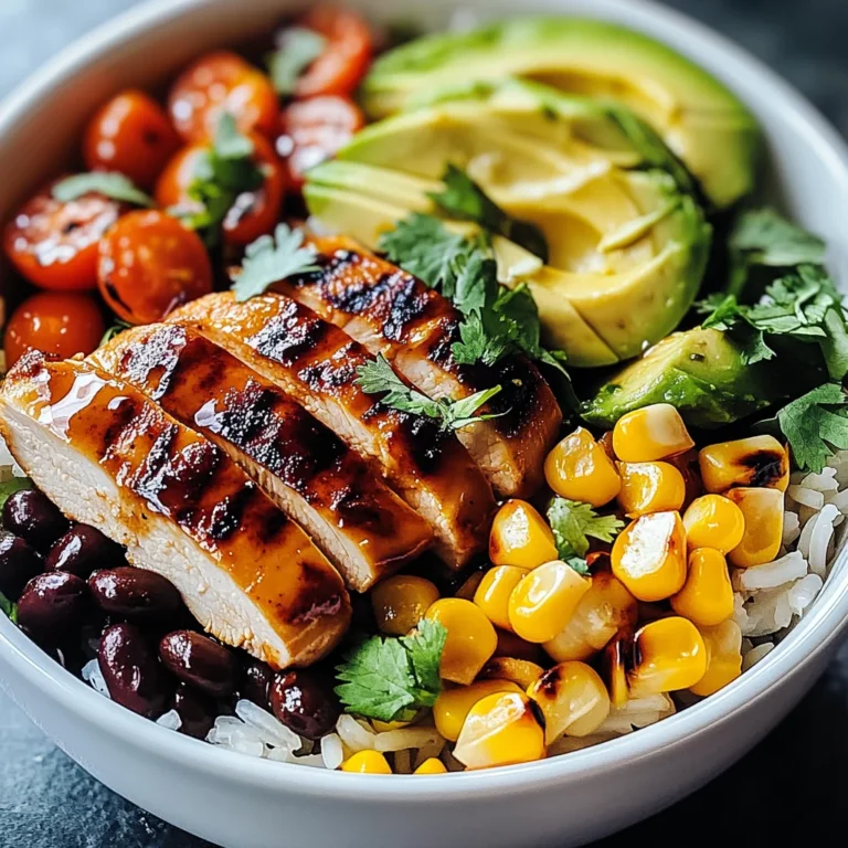 Honey Chipotle Chicken Rice Bowls