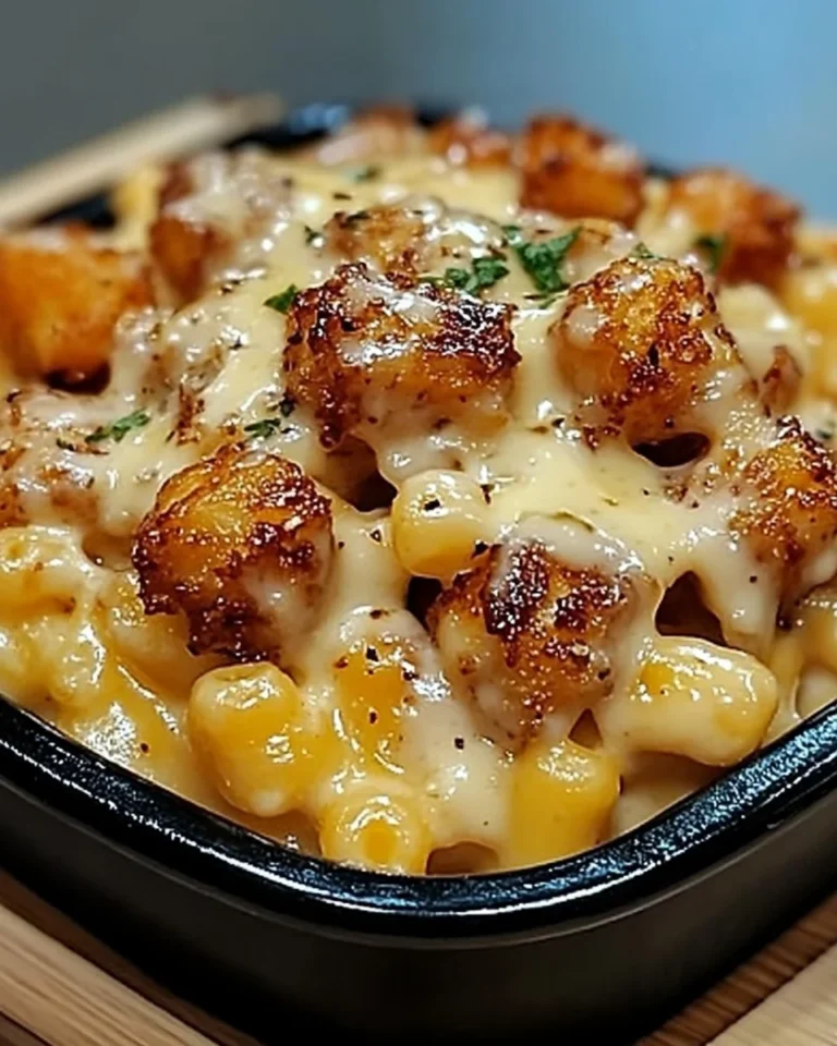 Honey Pepper Chicken Mac and Cheese