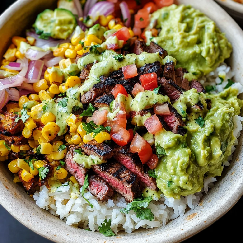 Mexicali Steak Burrito Bowls
