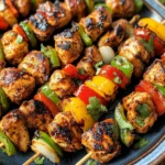 Mexican Barbecue Chicken Skewers