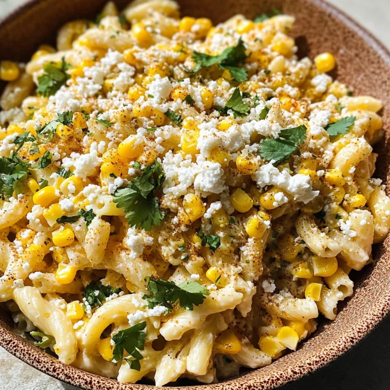Mexican Street Corn Pasta Salad