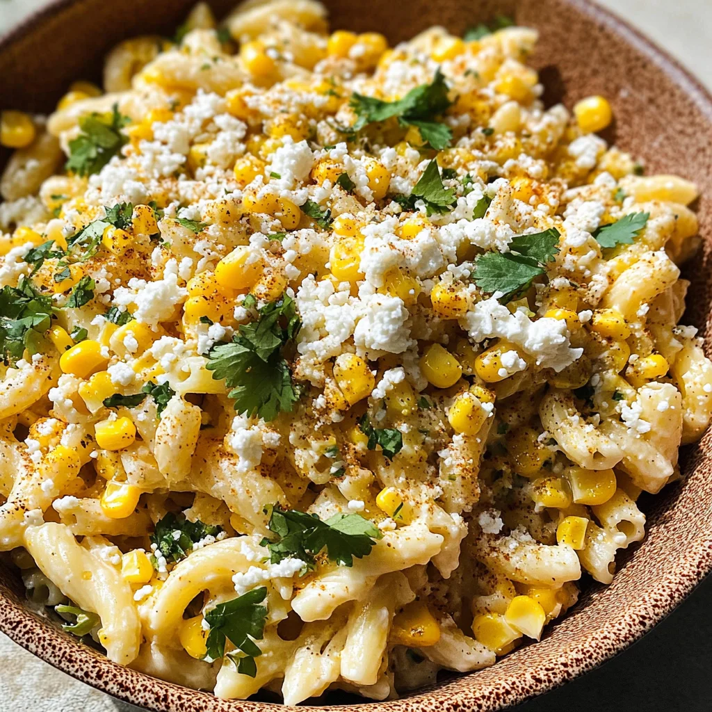 Mexican Street Corn Pasta Salad