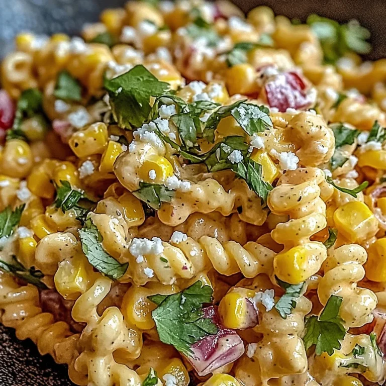 Mexican Street Corn Pasta Salad is a must-try dish!