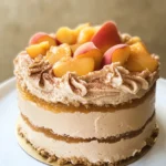 Mini Peach Pie Cake