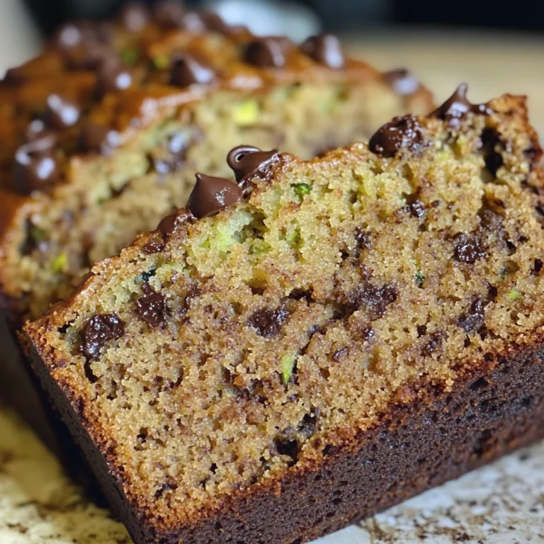 Mom's Perfect Chocolate Chip Zucchini Bread