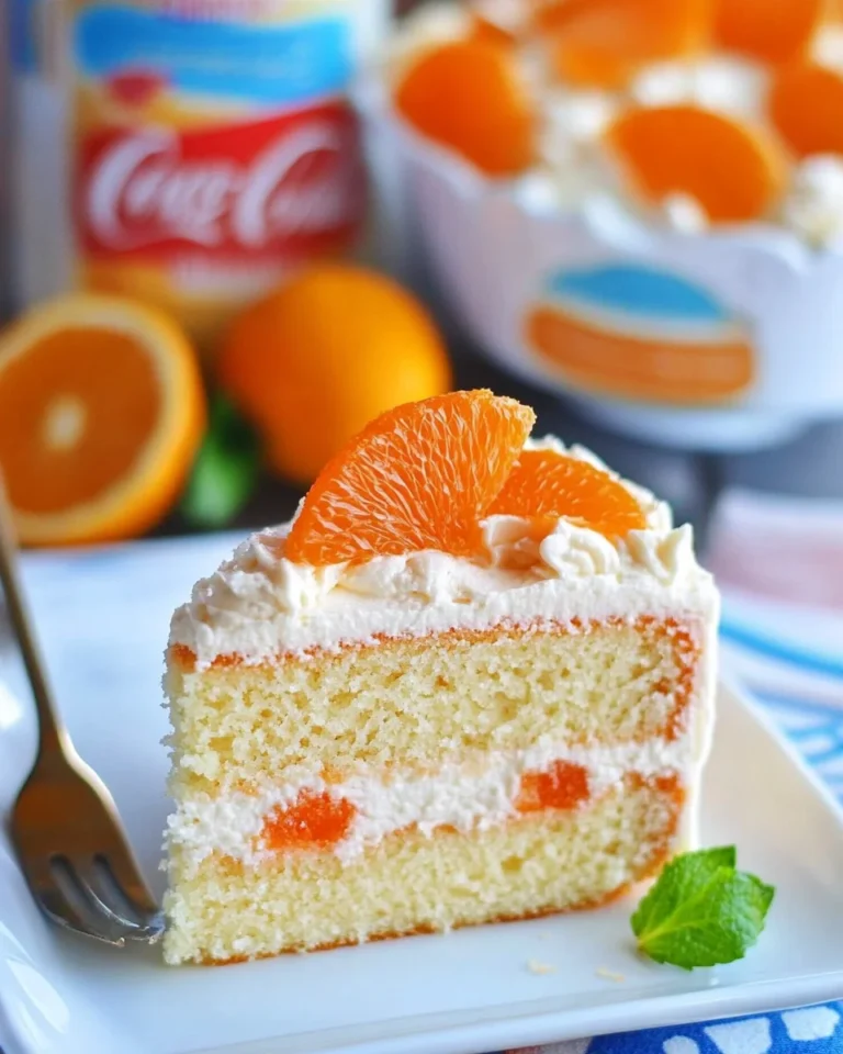 Orange Creamsicle Cake