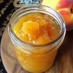 Small Batch Vanilla Peach Jam