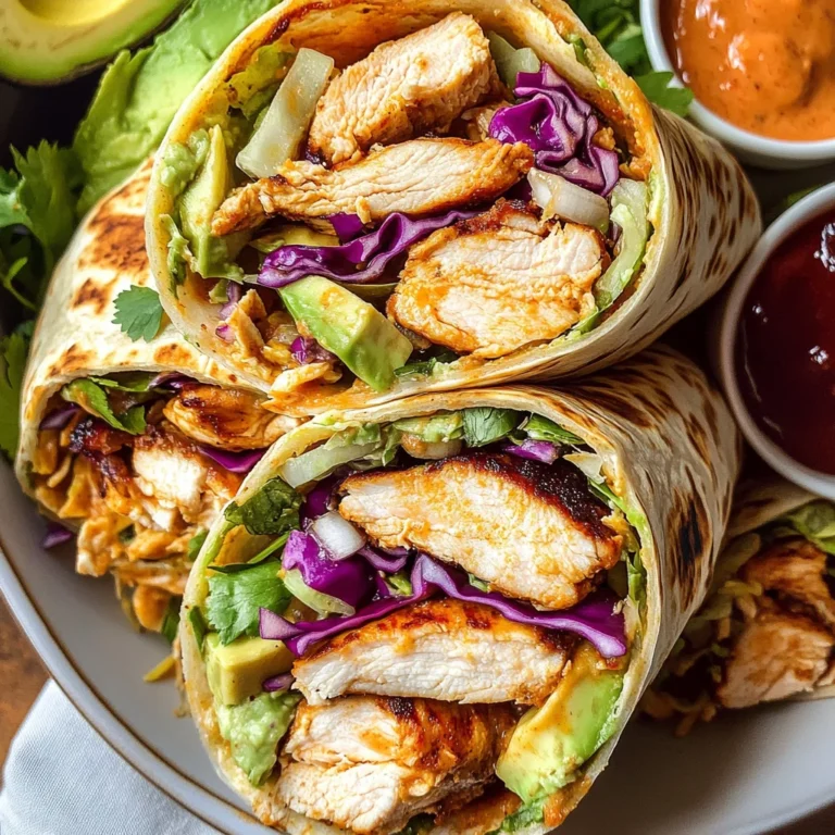 Southwest Chicken Wraps