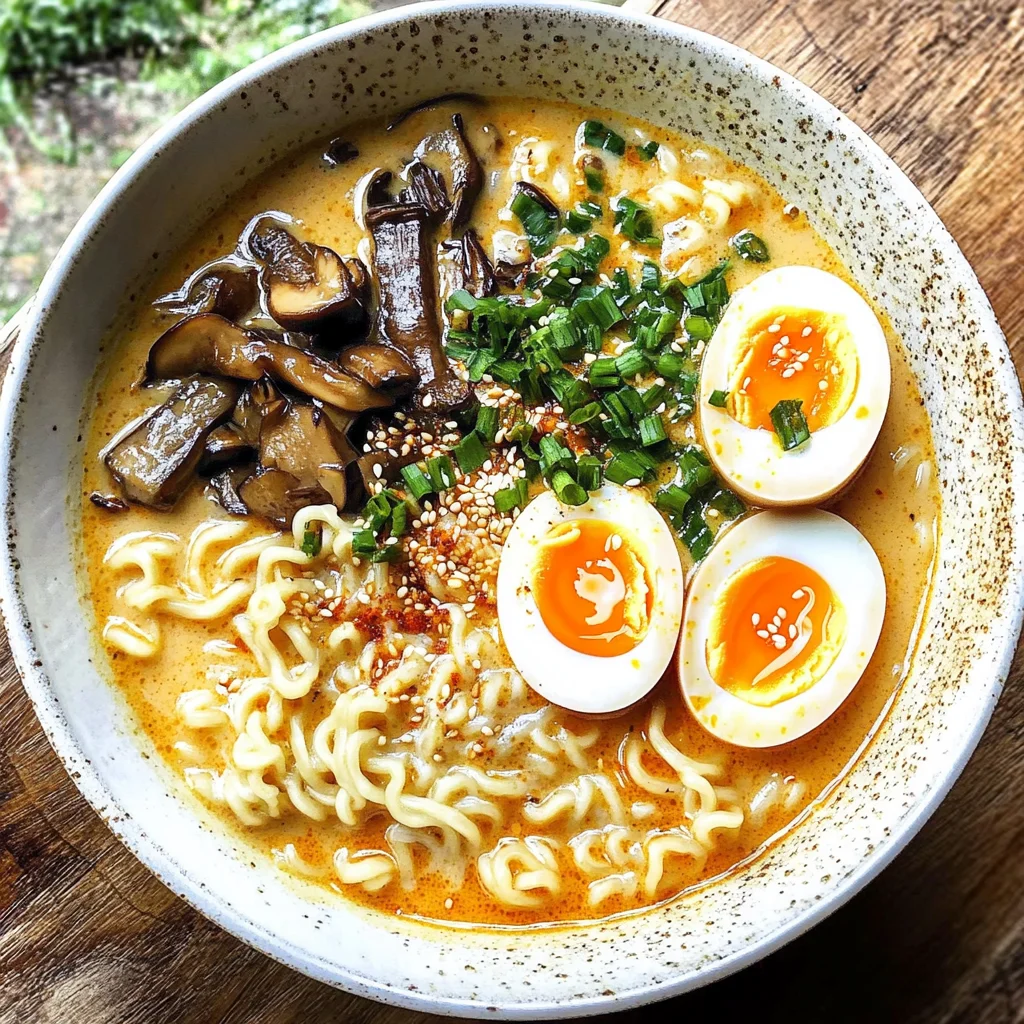 Spicy Coconut Curry Ramen