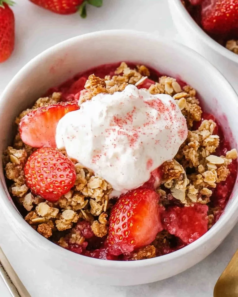 Strawberry Crisp